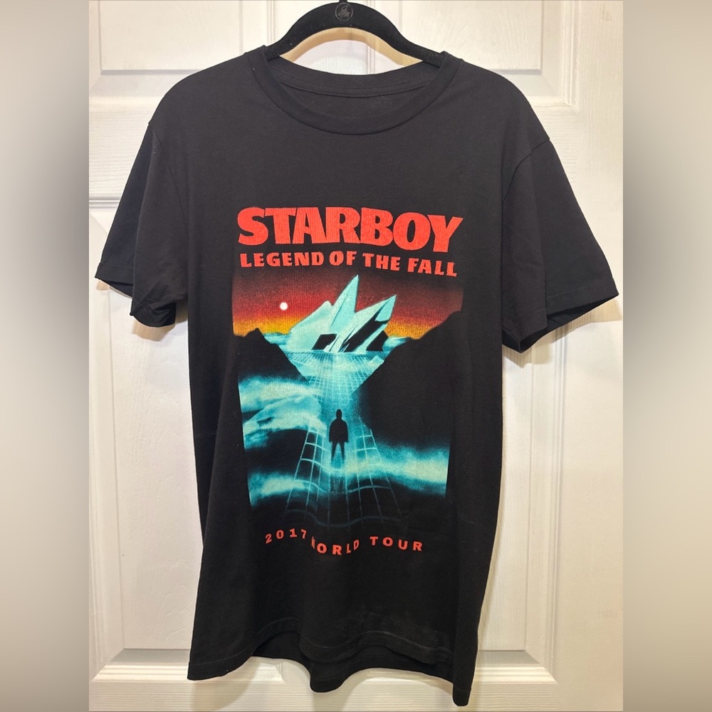 THE WEEKND + STARBOY: LEGEND OF THE FALL 2017 WORLD TOUR T-SHIRT